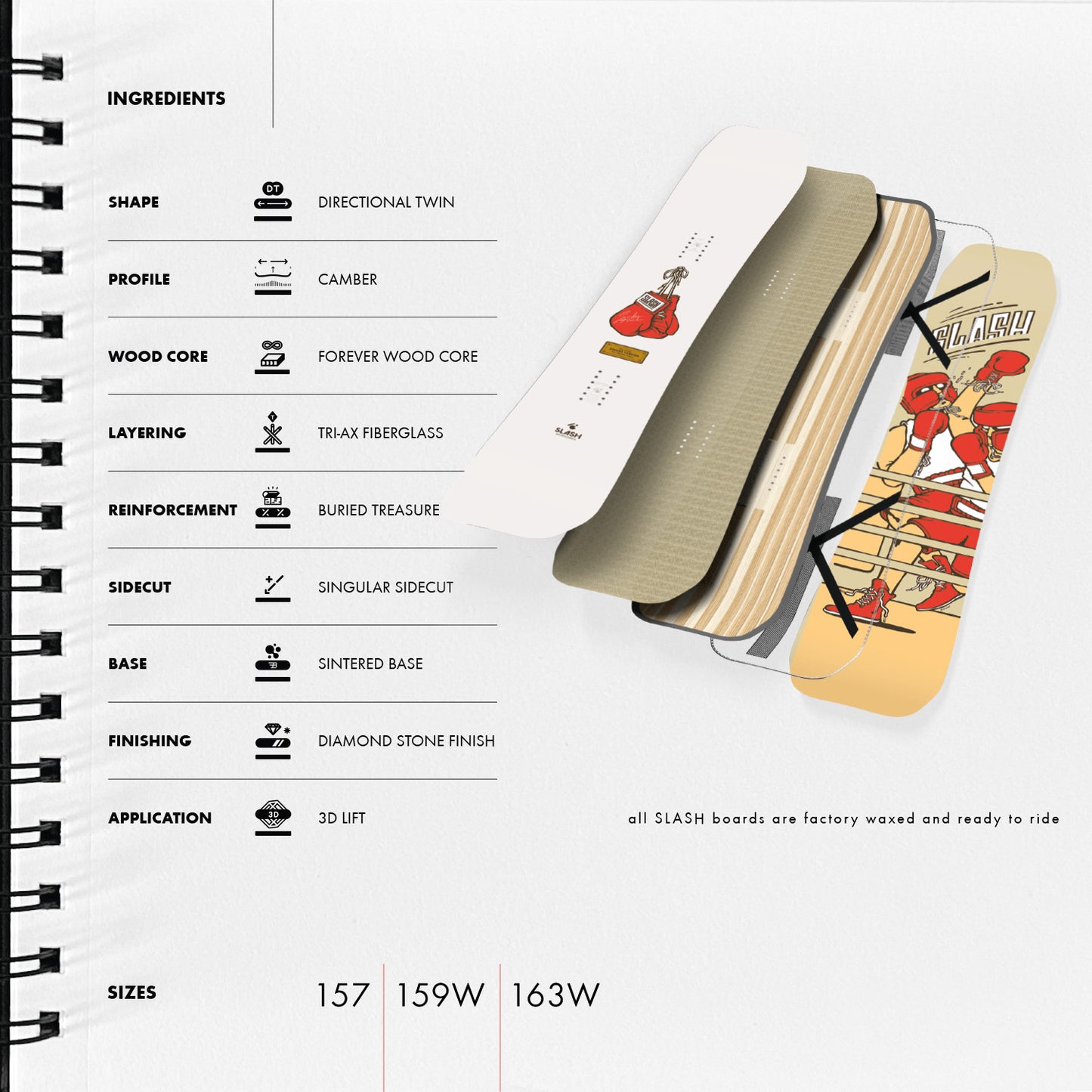 Slash by GiGi - ATV Directional Twin Camber Snowboard - Sindre (Pro Model)