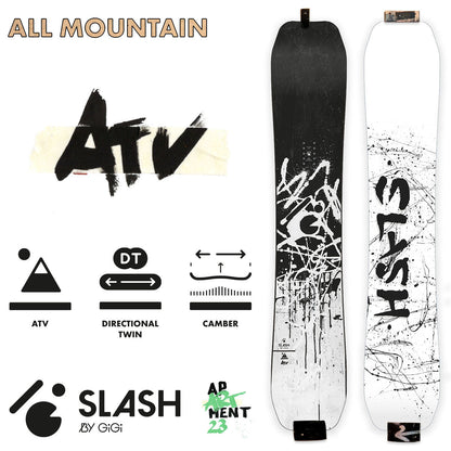 Slash ApArtment23 ATV Snowboard