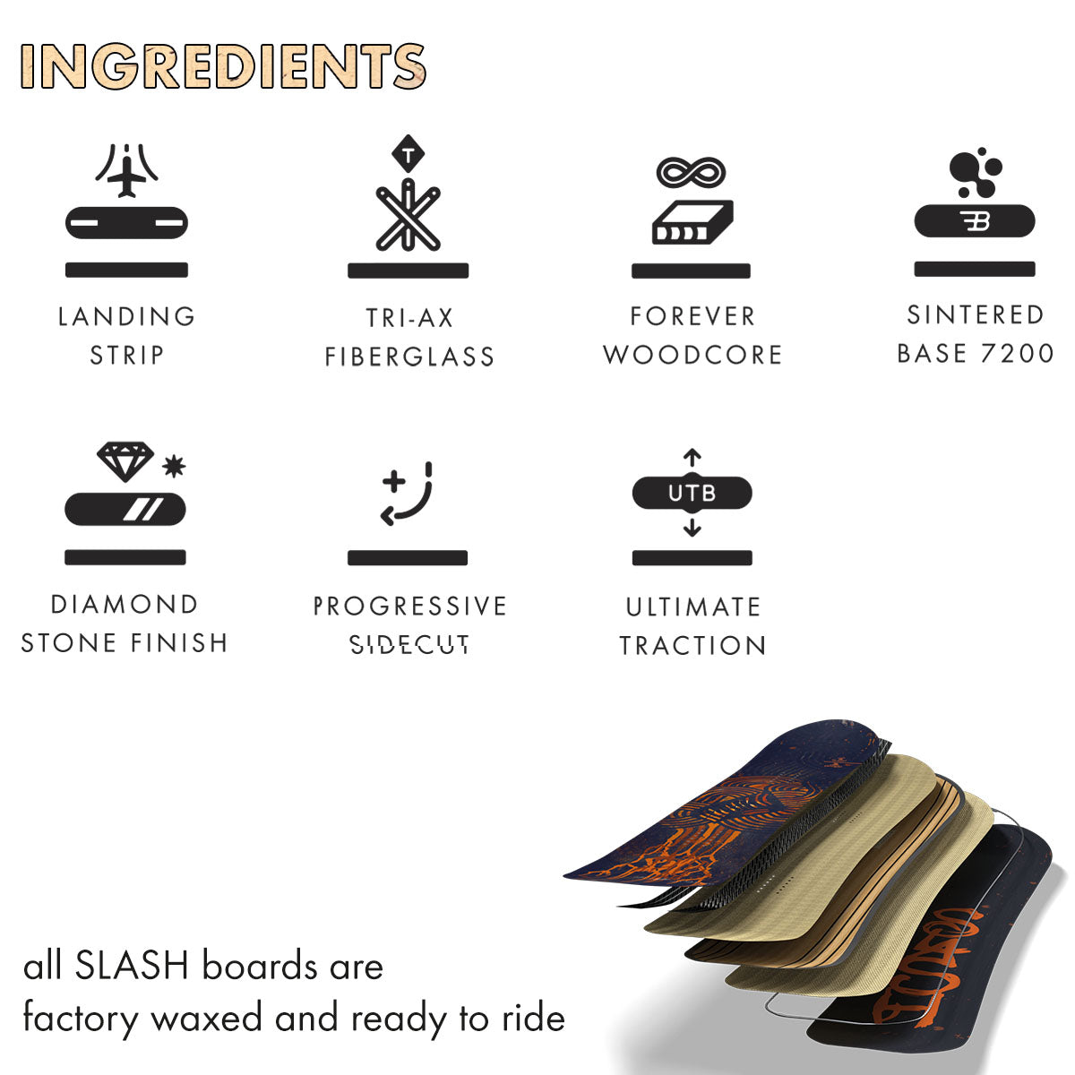 Slash ApArtment23 Straight Snowboard