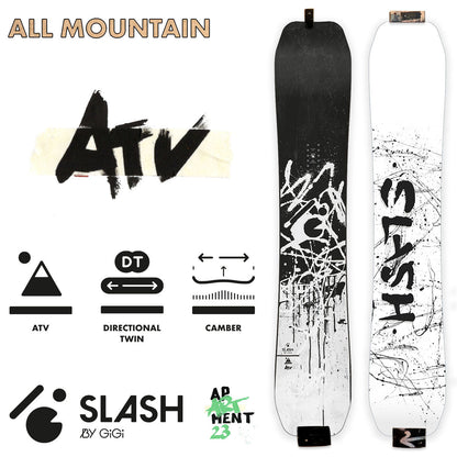 Slash by GiGi -  ATV Snowboard - ApARTment