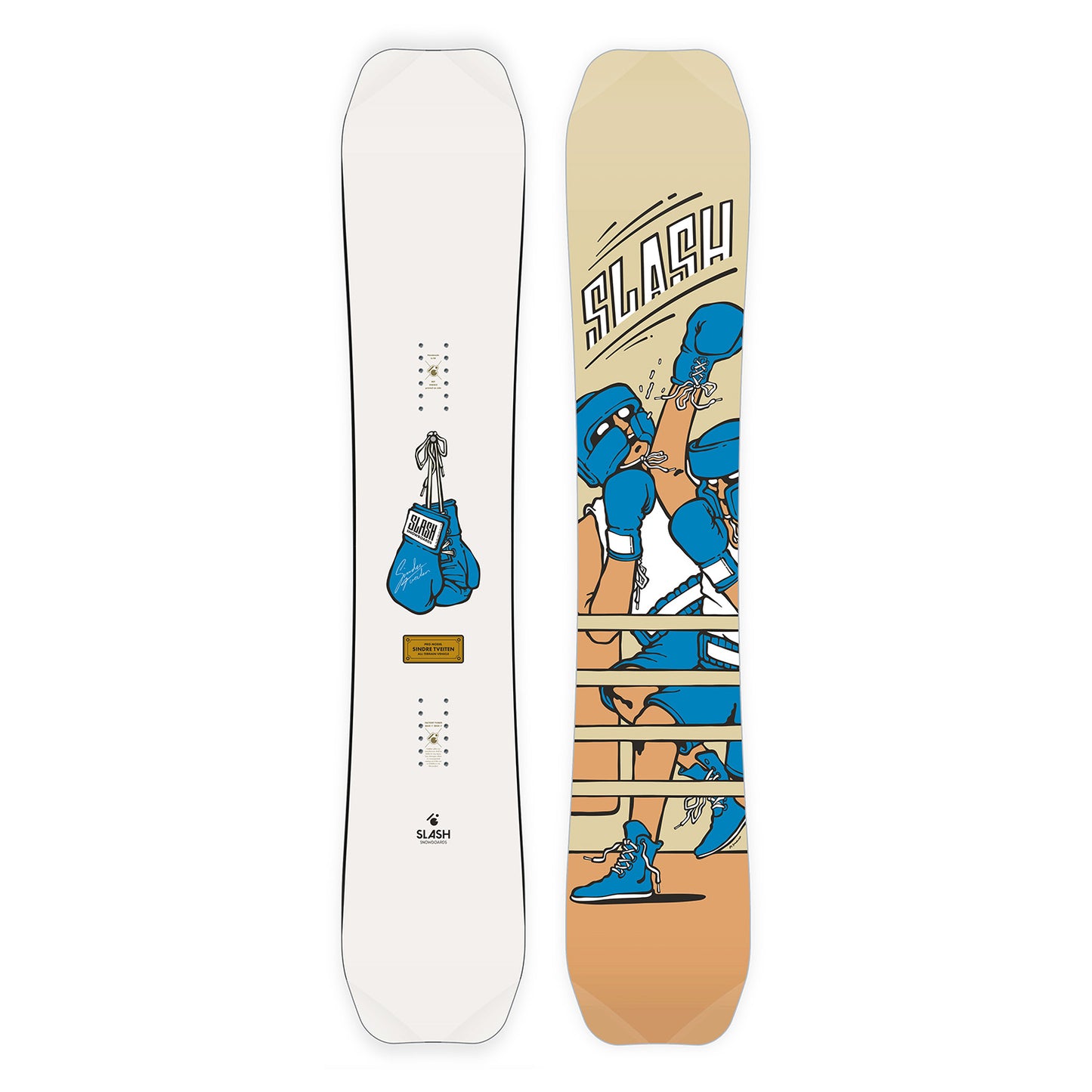Slash by GiGi -  ATV Directional Twin Camber Snowboard - Sindre (Pro Model)