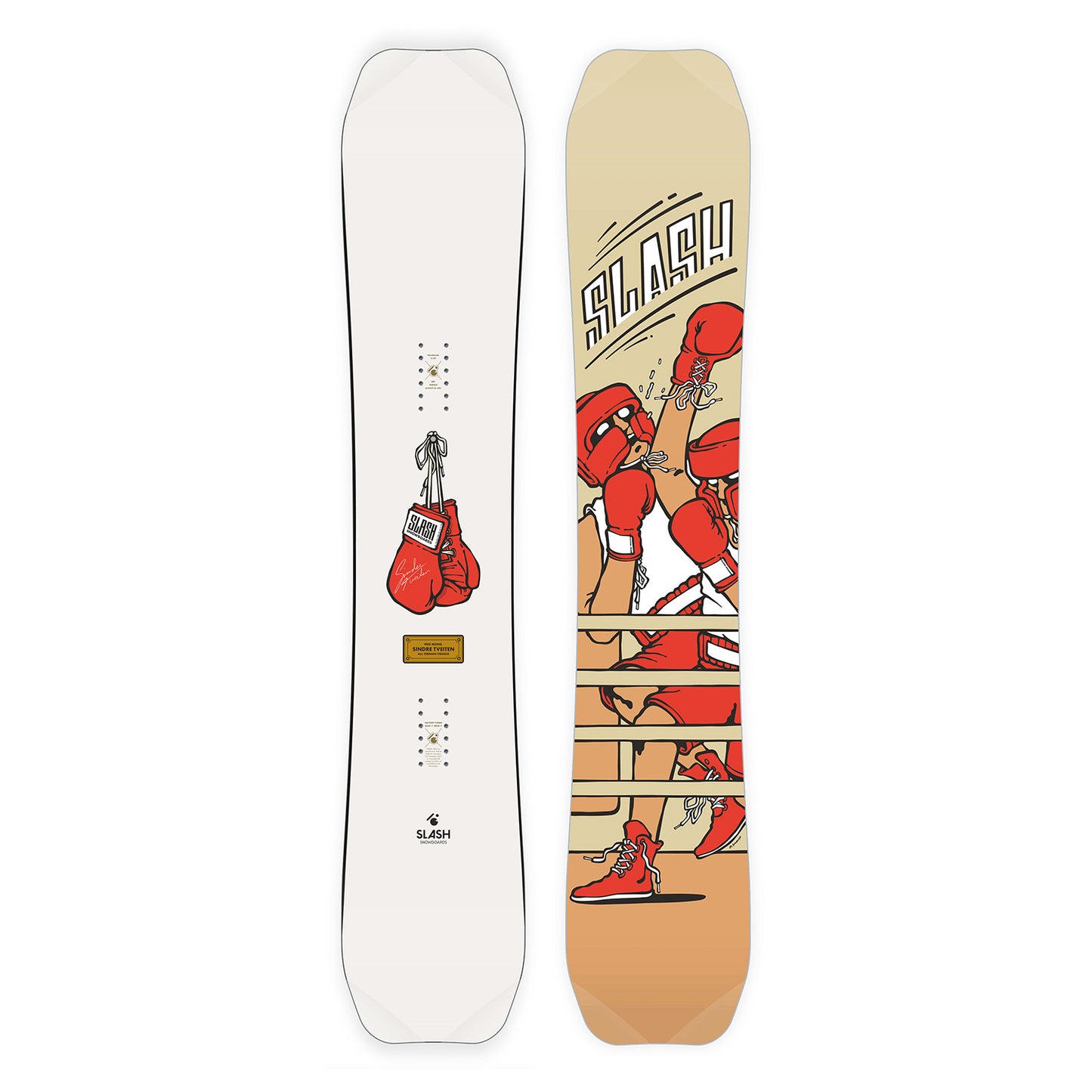 Slash by GiGi -  ATV Directional Twin Camber Snowboard - Sindre (Pro Model)