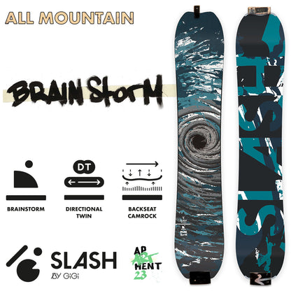 Slash by GiGi -  Brainstorm Snowboard - ApARTment