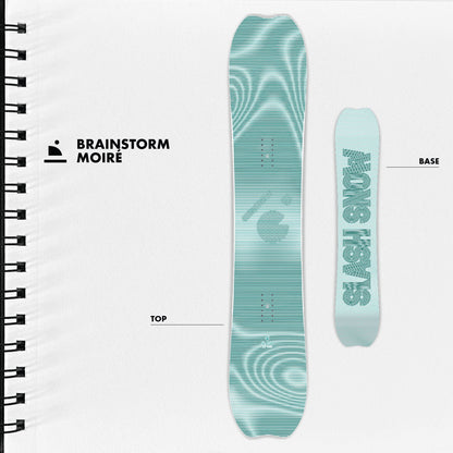 Slash by GiGi -  BRAINSTORM Hybrid Camber Snowboard - Pablo Azocar (Design Drop)
