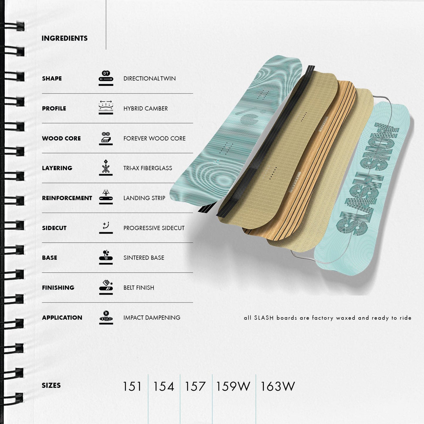 Slash by GiGi -  BRAINSTORM Hybrid Camber Snowboard - Pablo Azocar (Design Drop)