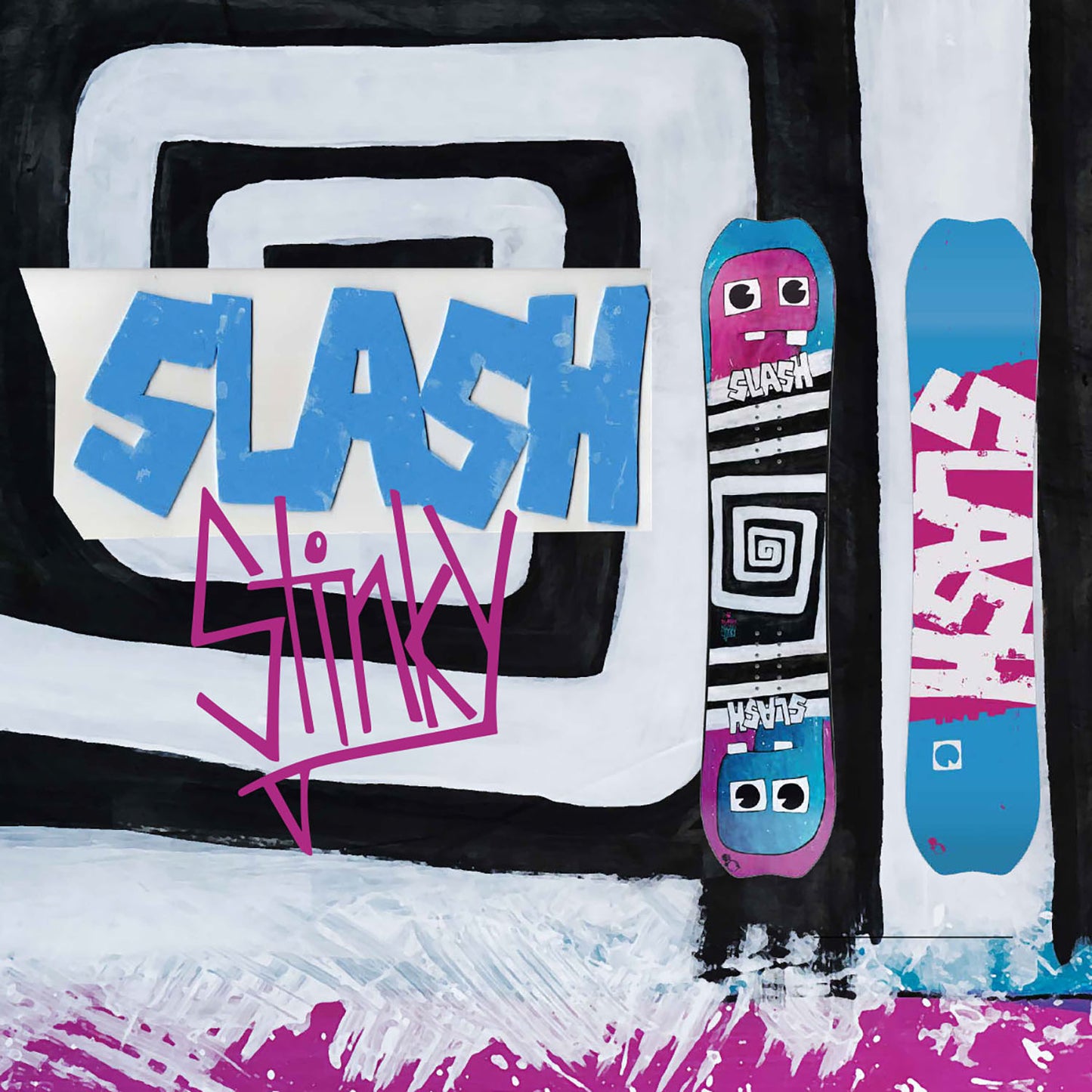 Slash by GiGi -  Splash Kids Snowboard (Stinky)